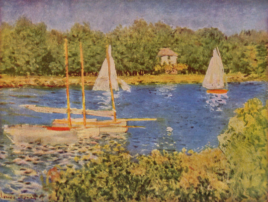 Reproduction du tableau « La Seine à Argenteuil - Claude Monet » par Alpha Reproduction en peinture à l’huile