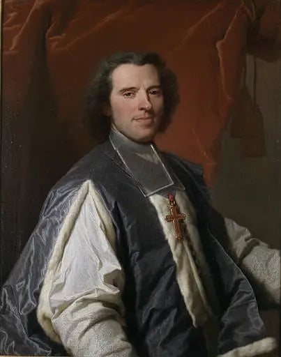 Portret van Claude de Rouvroy de Saint-Simon, bisschop van Metz - Hyacinthe Rigaud