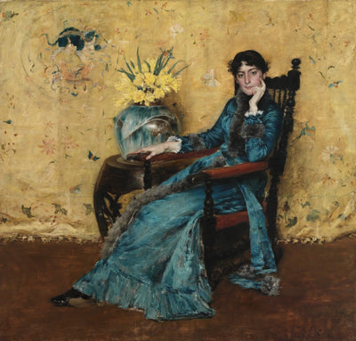 Portrait de Dora Wheeler - William Merritt Chase - Alpha Reproduction