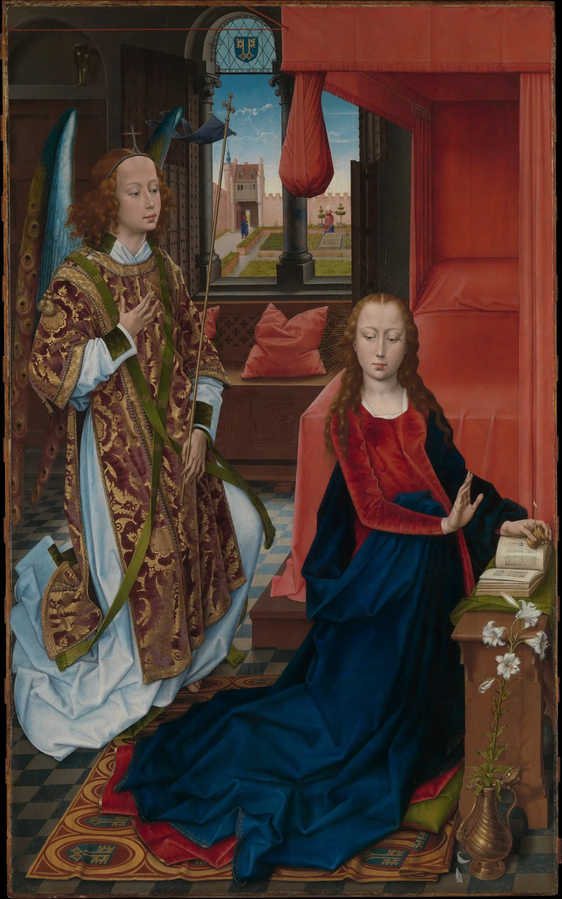 De Aankondiging - Hans Memling
