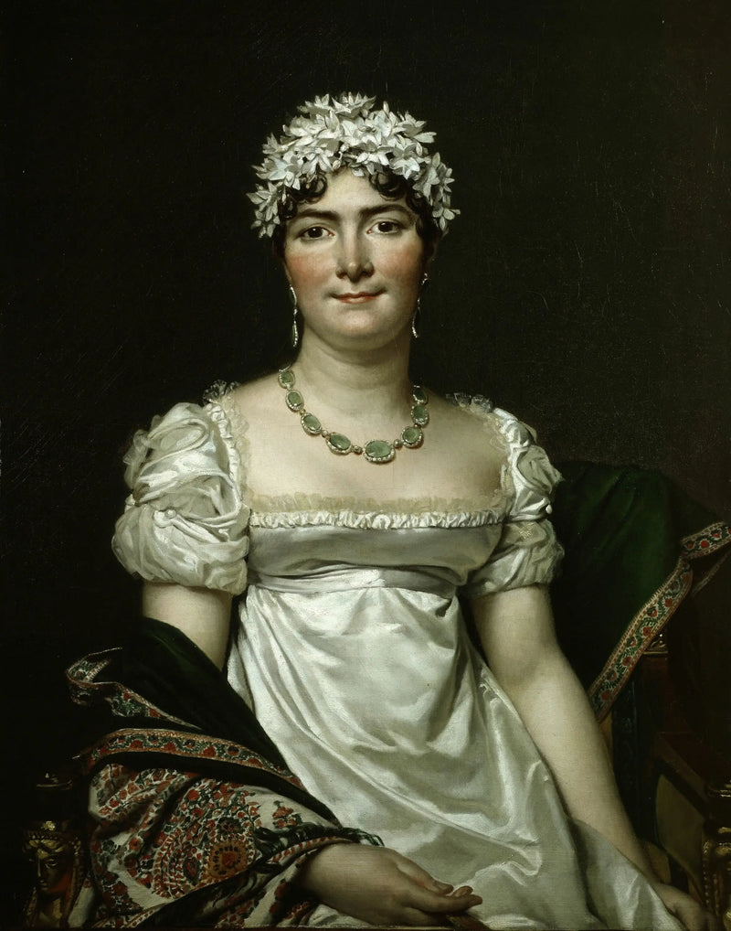 Portret van gravin Daru - Jacques-Louis David