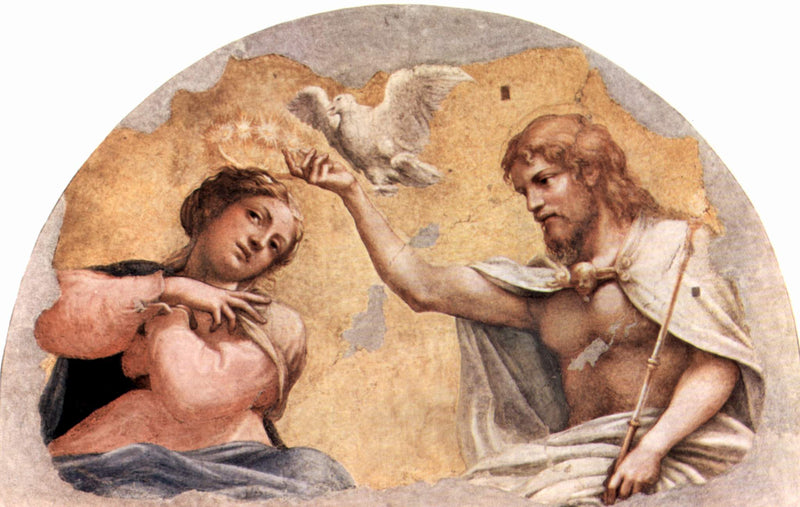 Le Couronnement de la Vierge - Corrège