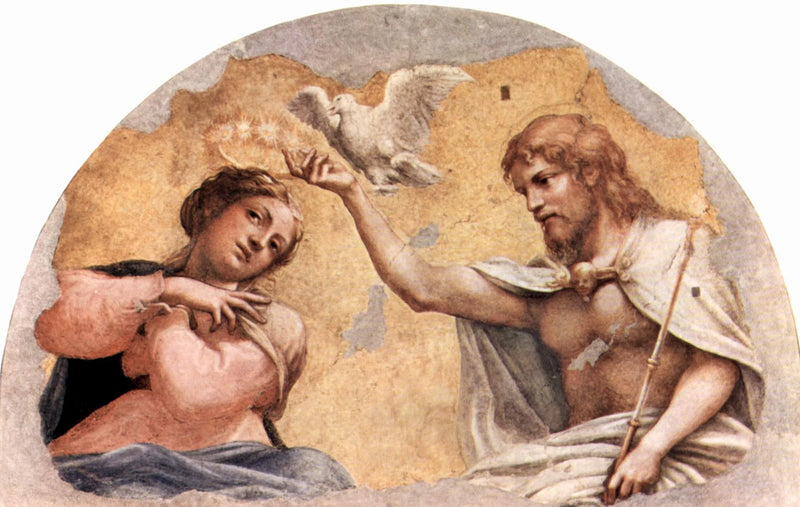 Le Couronnement de la Vierge - Corrège