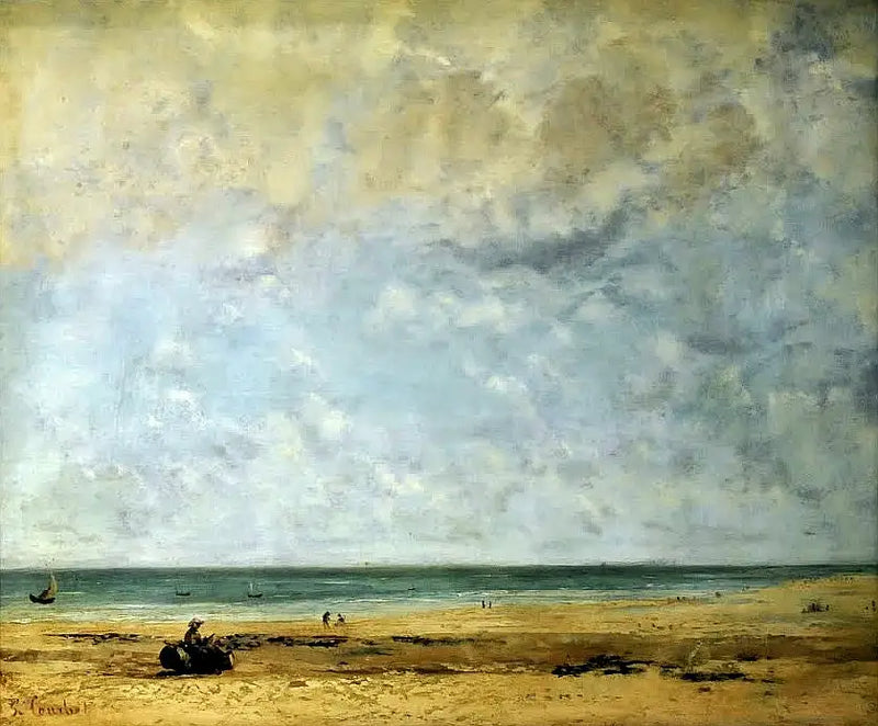 Zeegezicht - Gustave Courbet