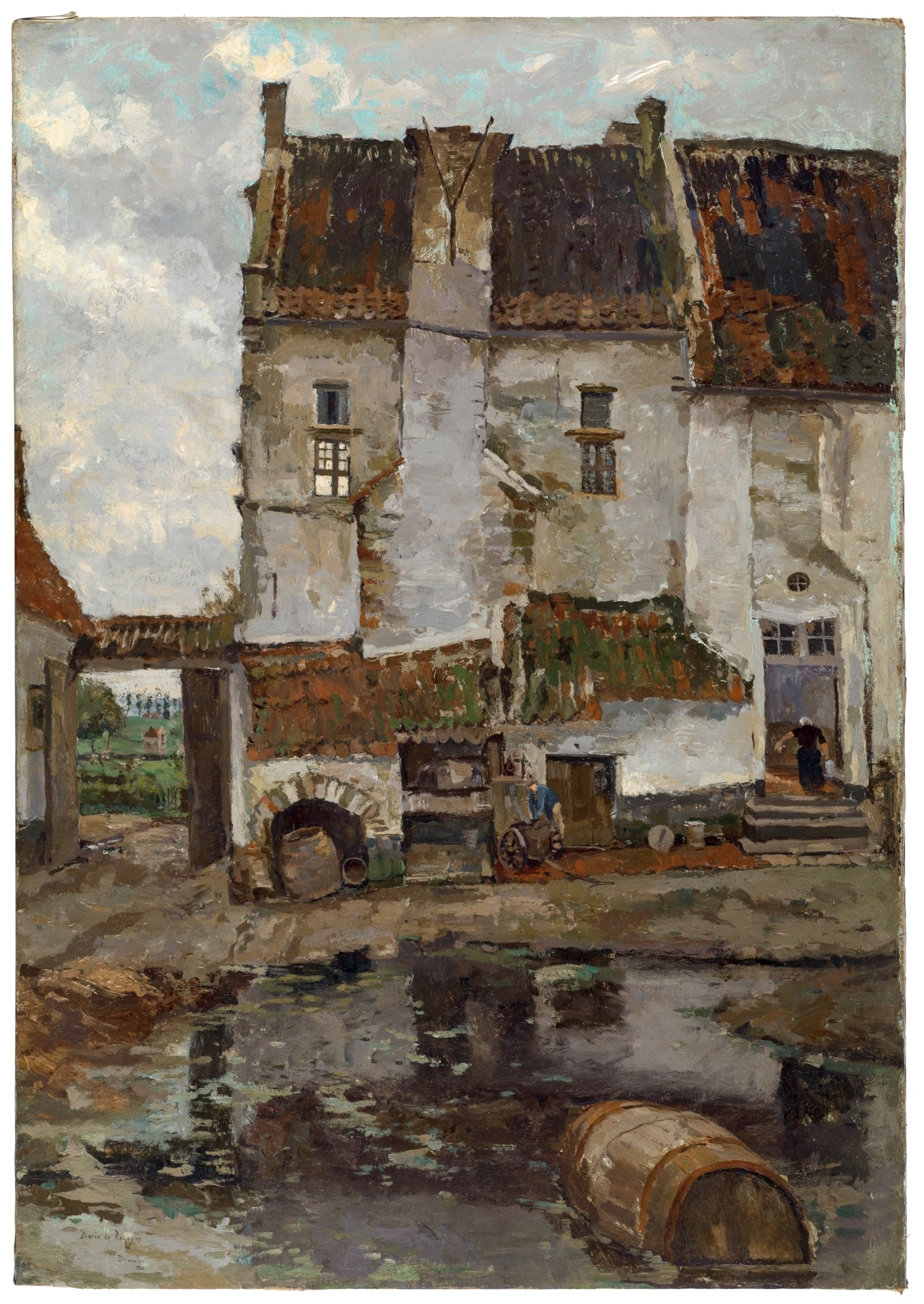 Périphérie de Bruxelles - Darío de Regoyos - Alpha Reproduction