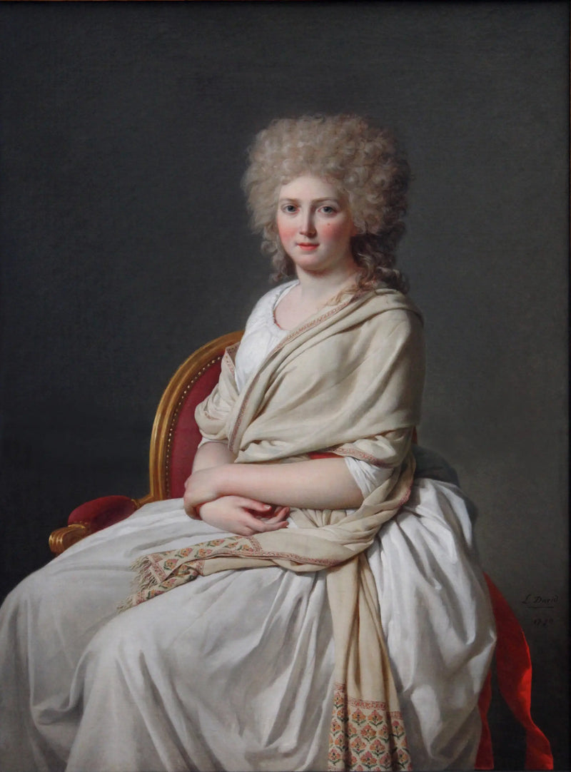 Portret van de gravin van Sorcy-Thélusson - Jacques-Louis David