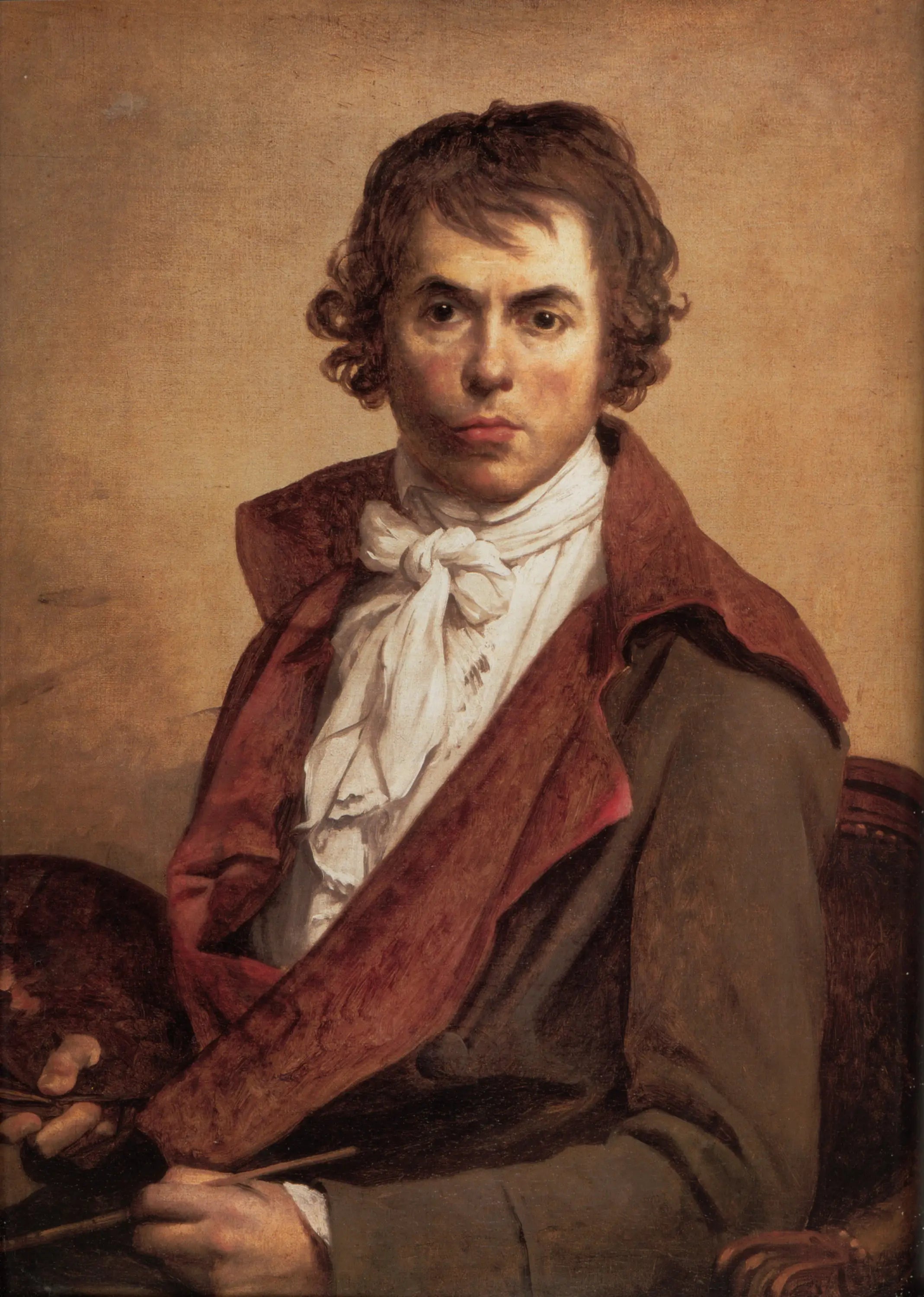 Reproduction du tableau « Autoportrait - Jacques-Louis David » par Alpha Reproduction en peinture à l’huile