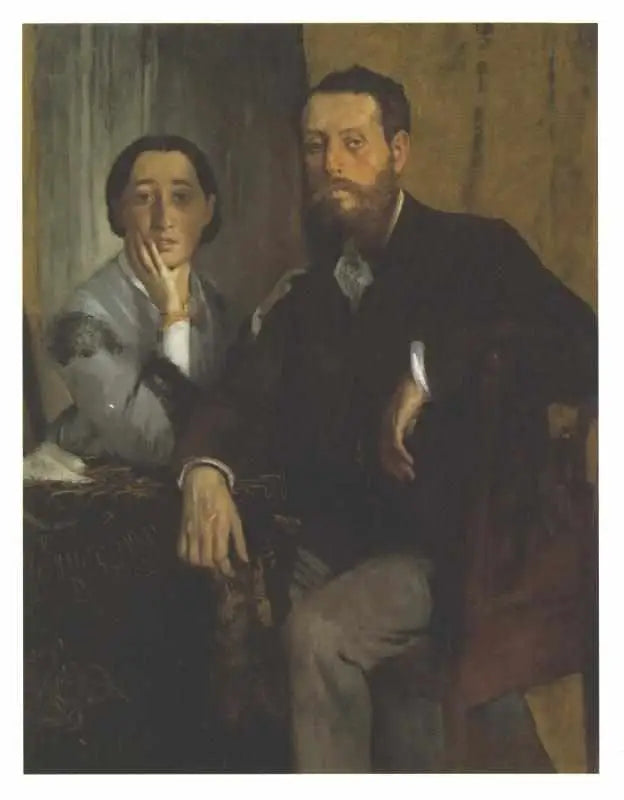 Edmondo en Thérèse Morbilli - Edgar Degas