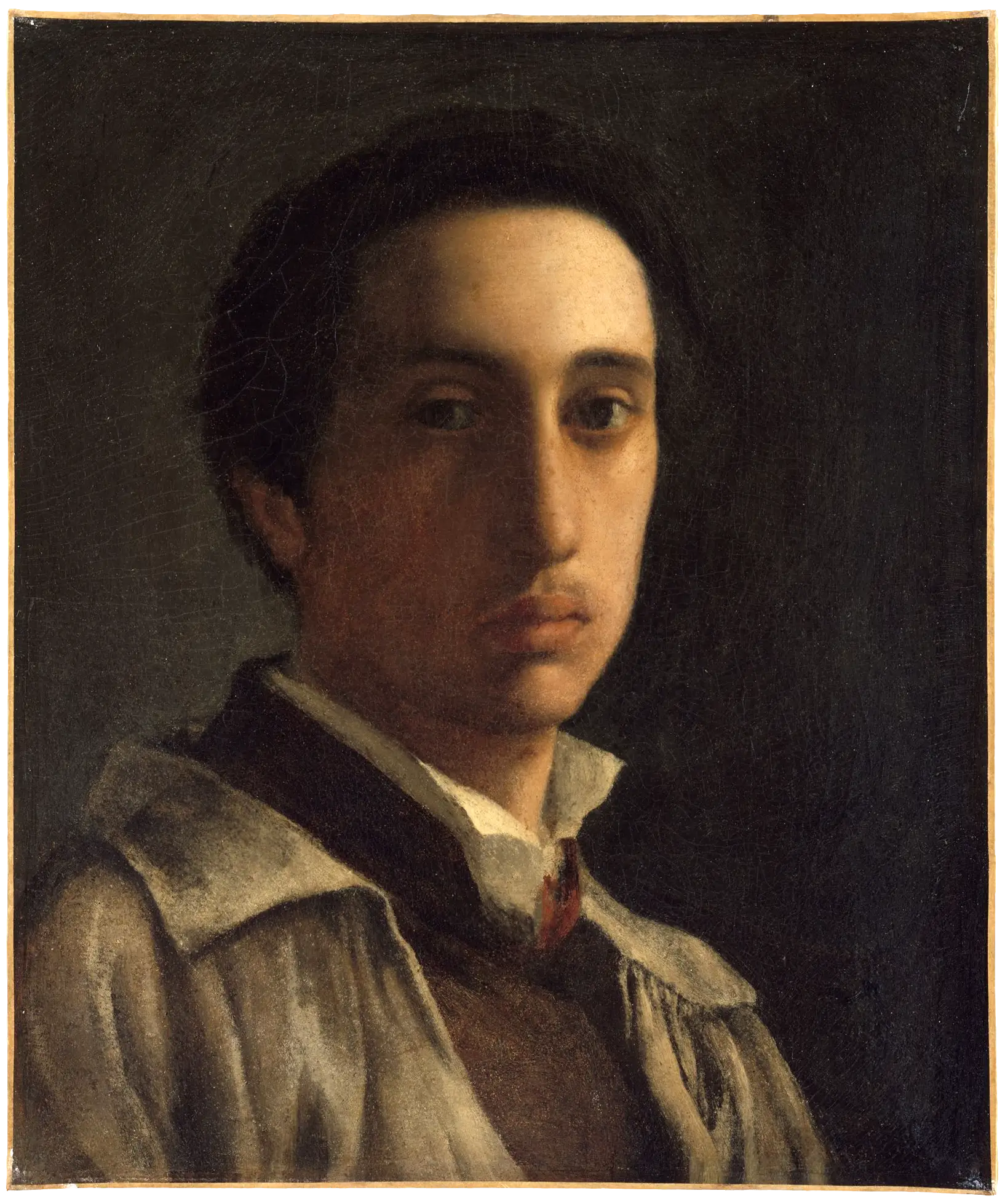 Reproduction du tableau « Autoportrait - Edgar Degas » par Alpha Reproduction en peinture à l’huile