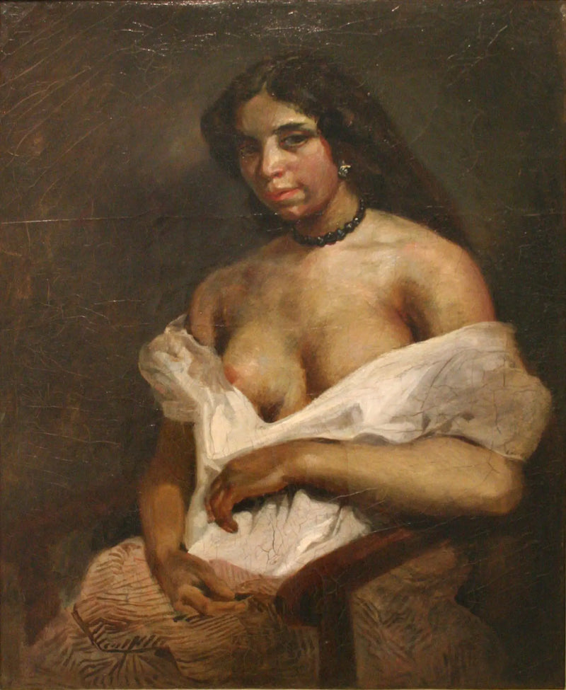 Aline de mulat - Eugène Delacroix