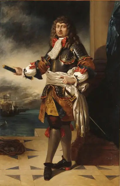 Anne Hilarion de Costentin, graaf van Tourville (1642-1701) - Eugène Delacroix