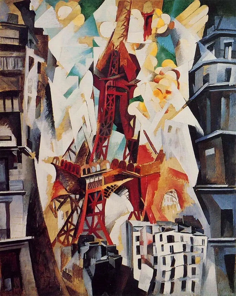 Velden van Mars, De Rode Toren - Robert Delaunay