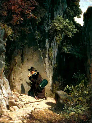 De Geoloog - Carl Spitzweg