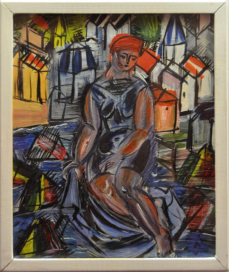 Baigneuse à Sainte-Adresse - Raoul Dufy