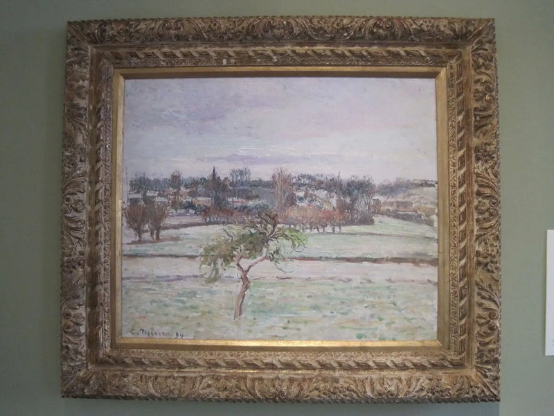 De Appelboom, sneeuweffect in Éragny - Camille Pissarro