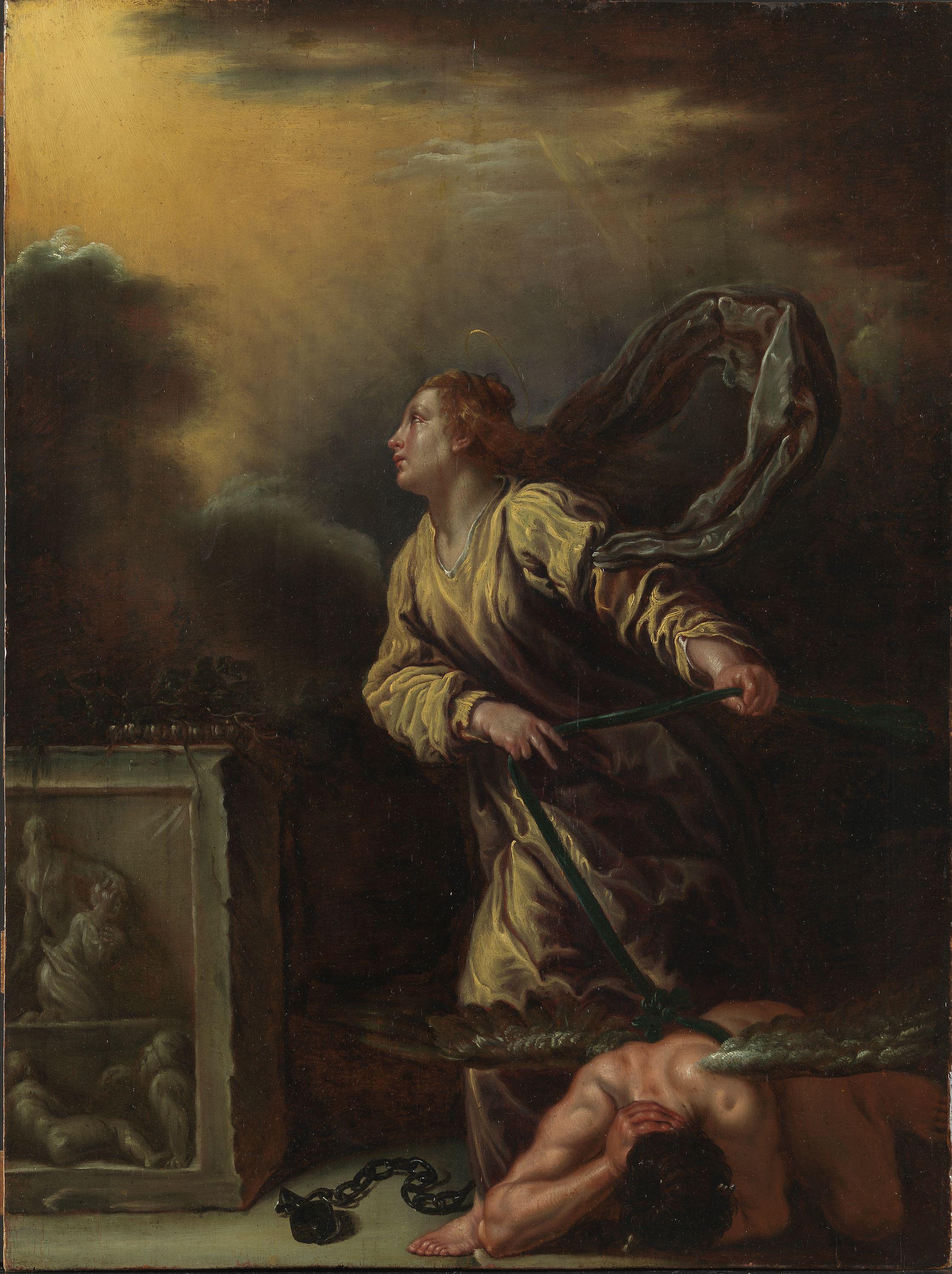 Sainte Julienne - Domenico Fetti image 1 reproduction artisanale de tableau