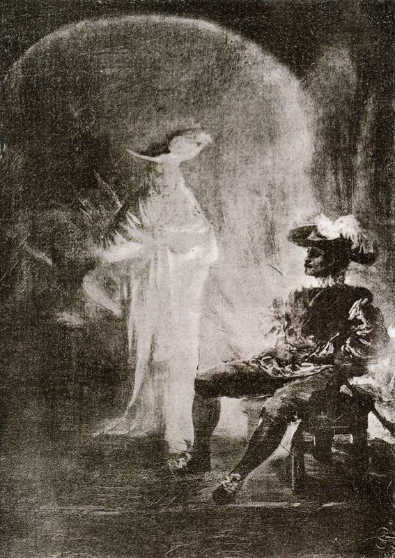 Reproduction du tableau « Don Juan et le Commandeur - Francisco de Goya » par Alpha Reproduction en peinture à l’huile