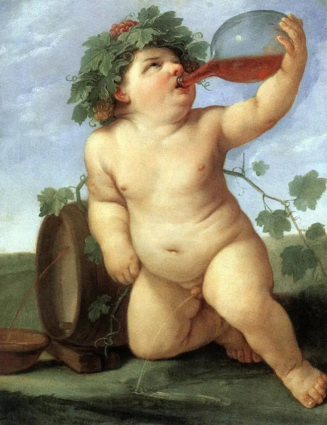 Drink van Bacchus - Guido Reni