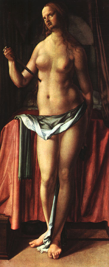 De Zelfmoord van Lucretia - Albrecht Dürer
