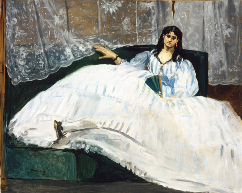 Portret van Jeanne Duval - Édouard Manet