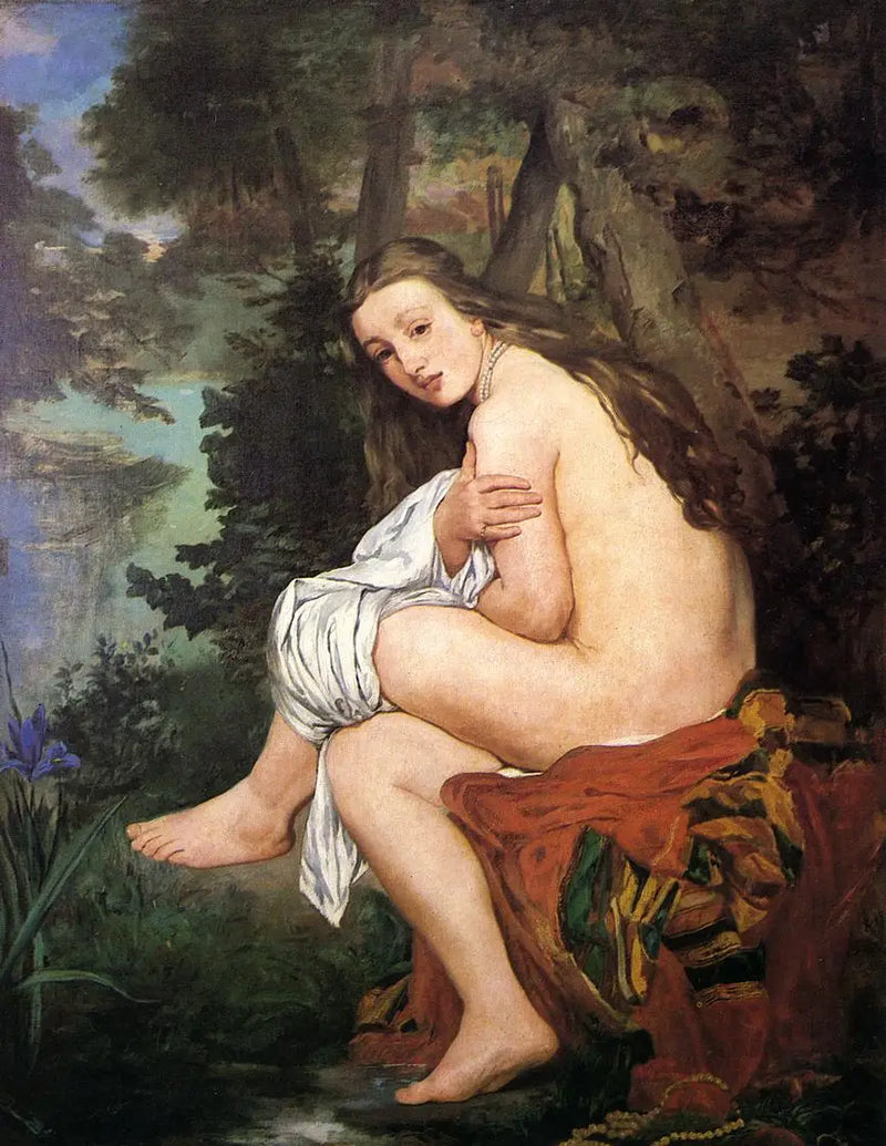 De Verraste Nymphe - Édouard Manet
