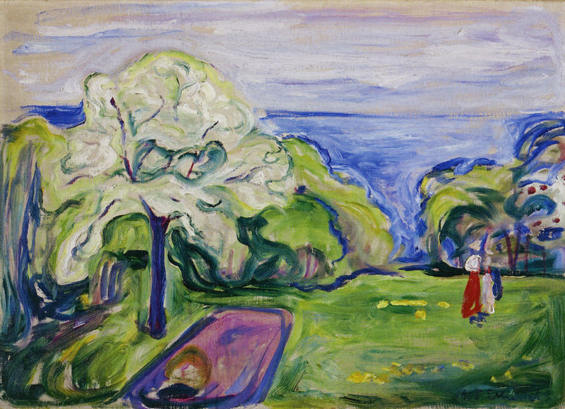 Cerisier en fleurs – Edvard Munch