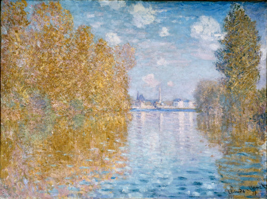 Herfsteffect op de Seine – Claude Monet, rond 1880