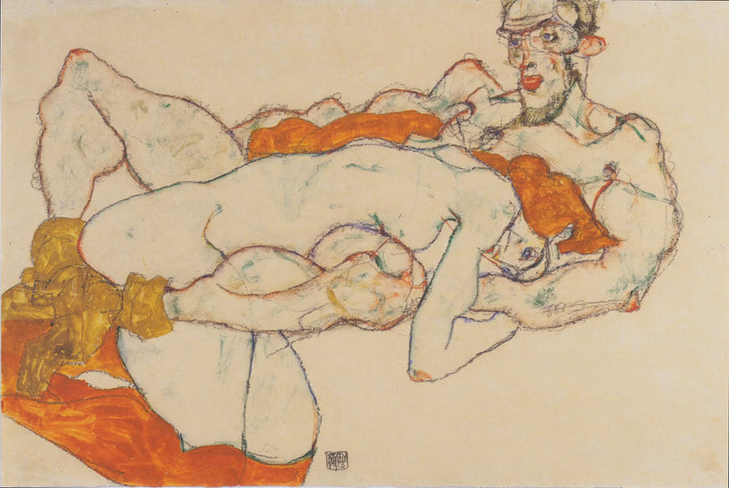 De geliefden - Egon Schiele