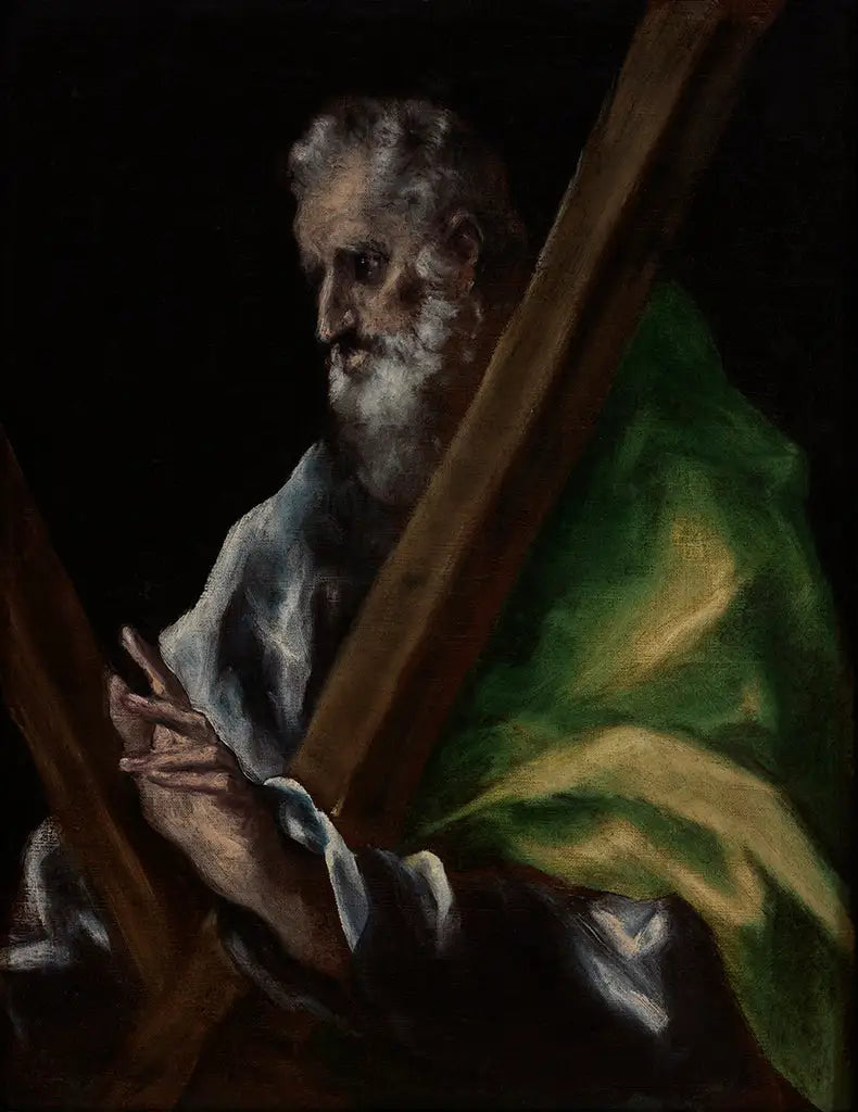 Een apostel, heilige André - El Greco