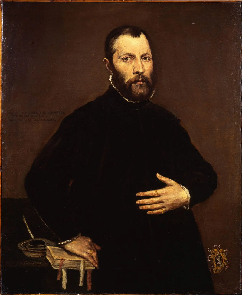 Portret van een edelman - El Greco