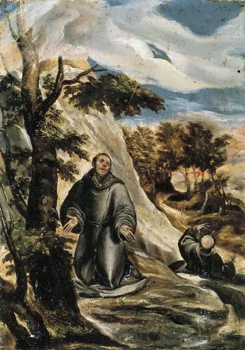 Saint François recevant les stigmates - El Greco - Alpha Reproduction