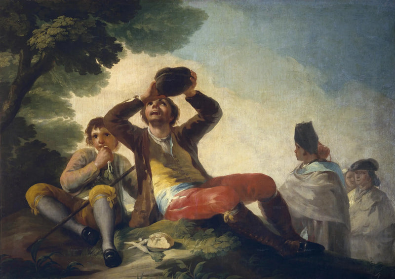 De Drinker - Francisco de Goya