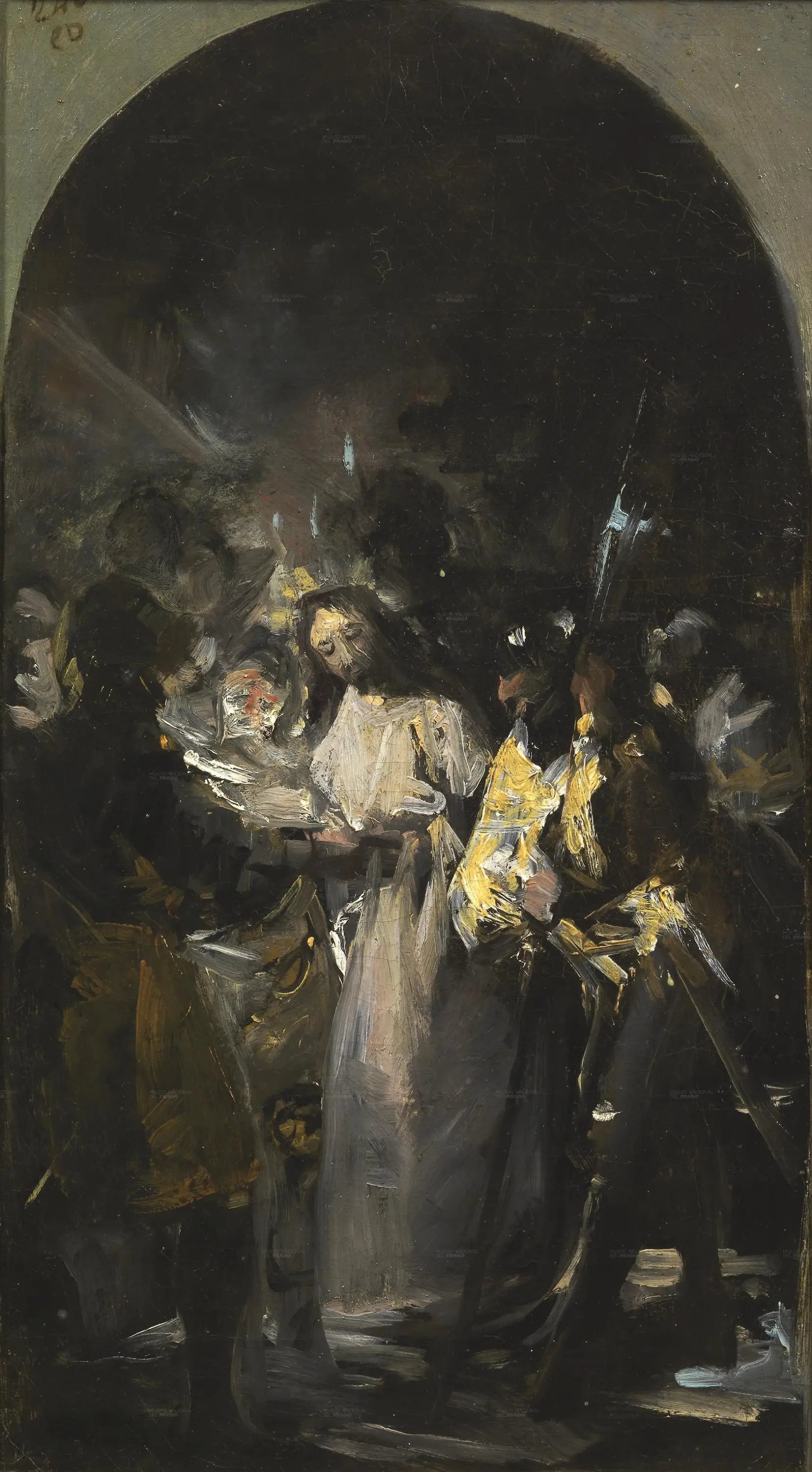 Reproduction du tableau « L'Arrestation du Christ - Francisco de Goya » par Alpha Reproduction en peinture à l’huile