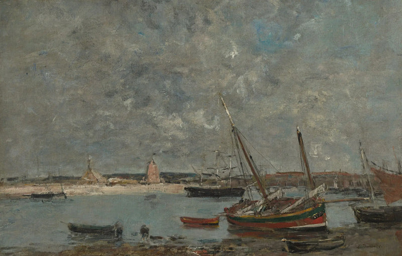 Camaret: De Haven - Eugène Boudin