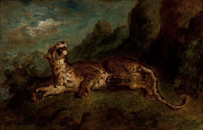Tijger - Eugène Delacroix