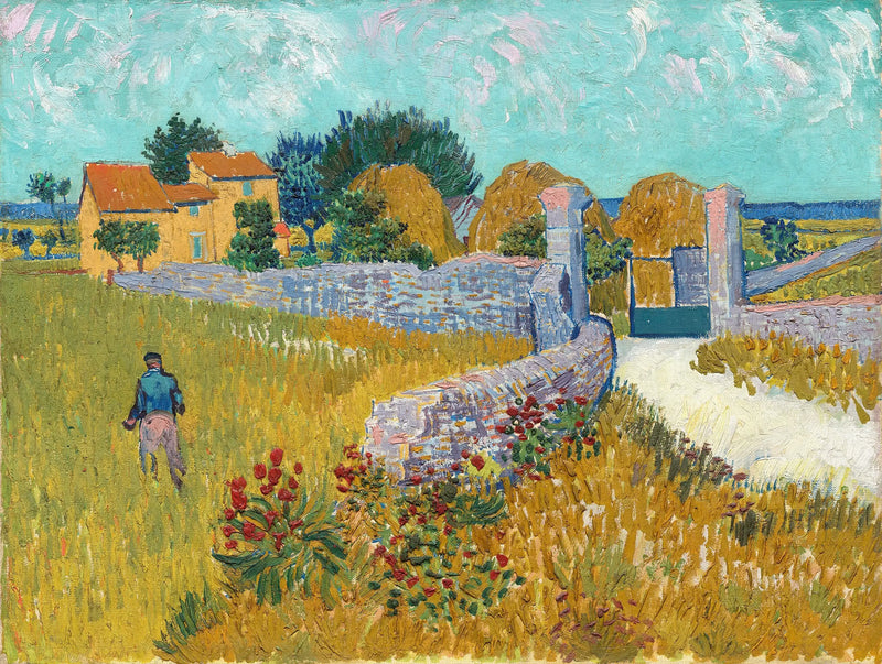 Boerderij in de Provence - Vincent van Gogh