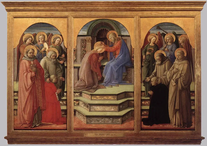 Kroon van Marsuppini - Fra Filippo Lippi