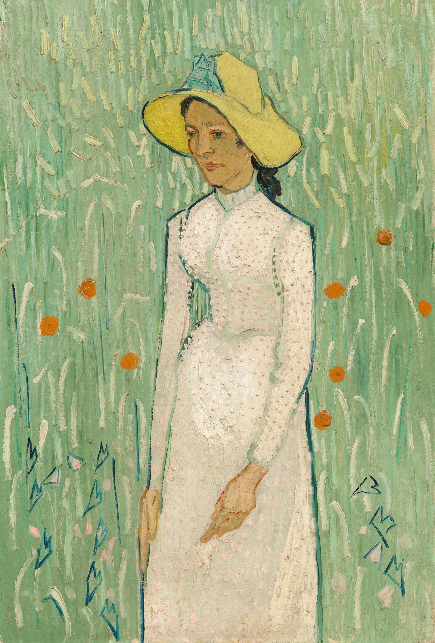 👒 Meisje in het wit – Vincent van Gogh (1890)