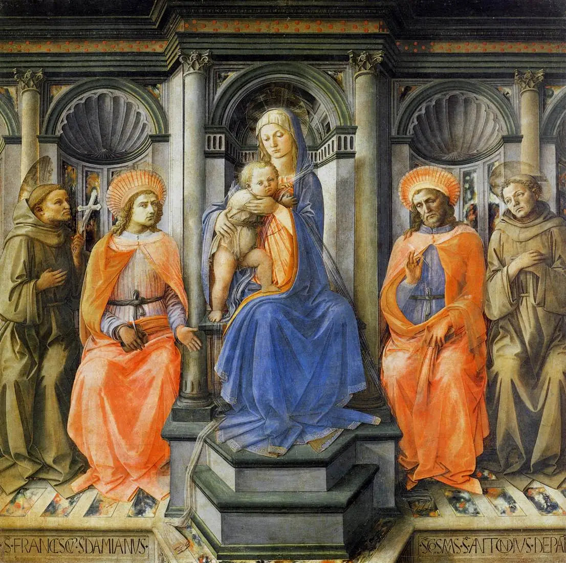 retable du noviciat - Fra Filippo Lippi - Alpha Reproduction