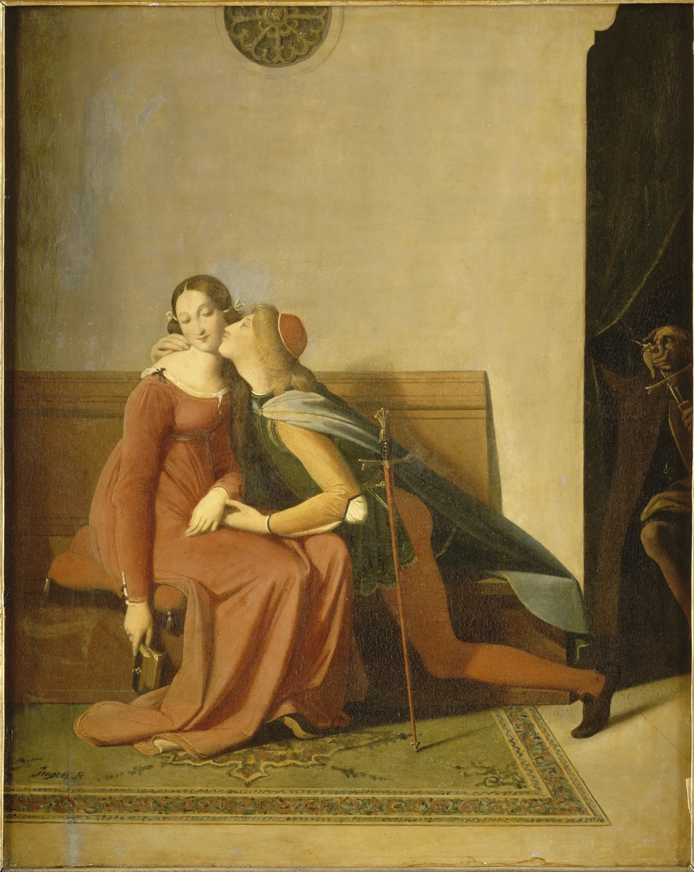 Paolo et Francesca - Jean-Auguste-Dominique Ingres - Alpha Reproduction