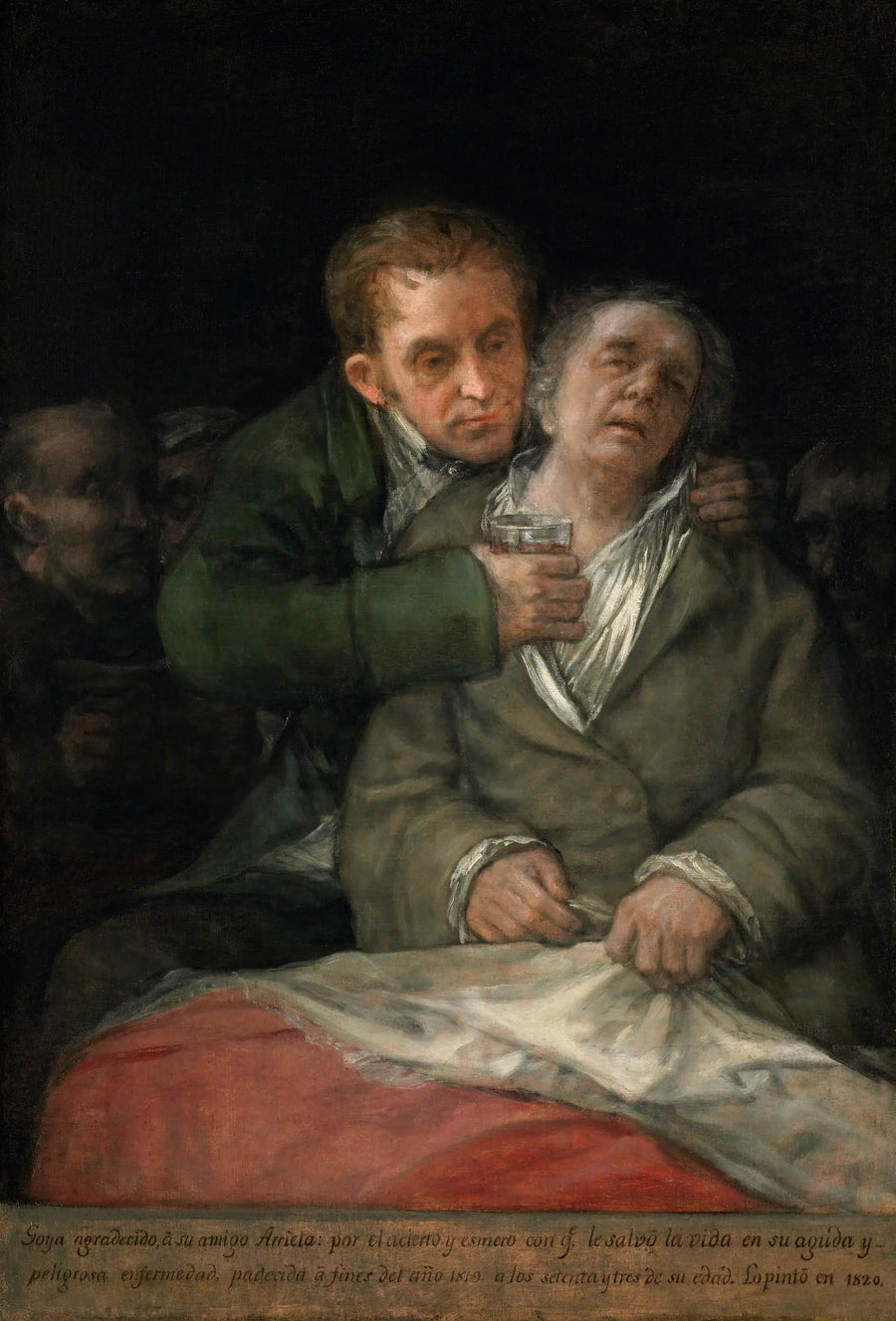 Goya en zijn arts - Francisco de Goya