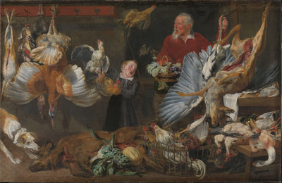 Une boutique de jeux - Frans Snyders