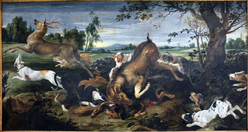 Chasse au daim - Frans Snyders