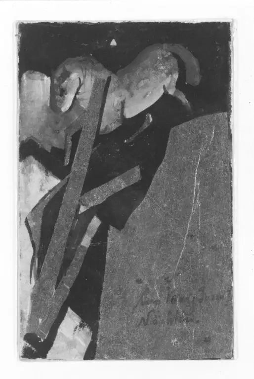 Reproduction du tableau « Q30071156 - Franz Marc » par Alpha Reproduction en peinture à l’huile