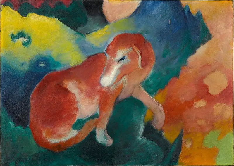 rode hond - Franz Marc