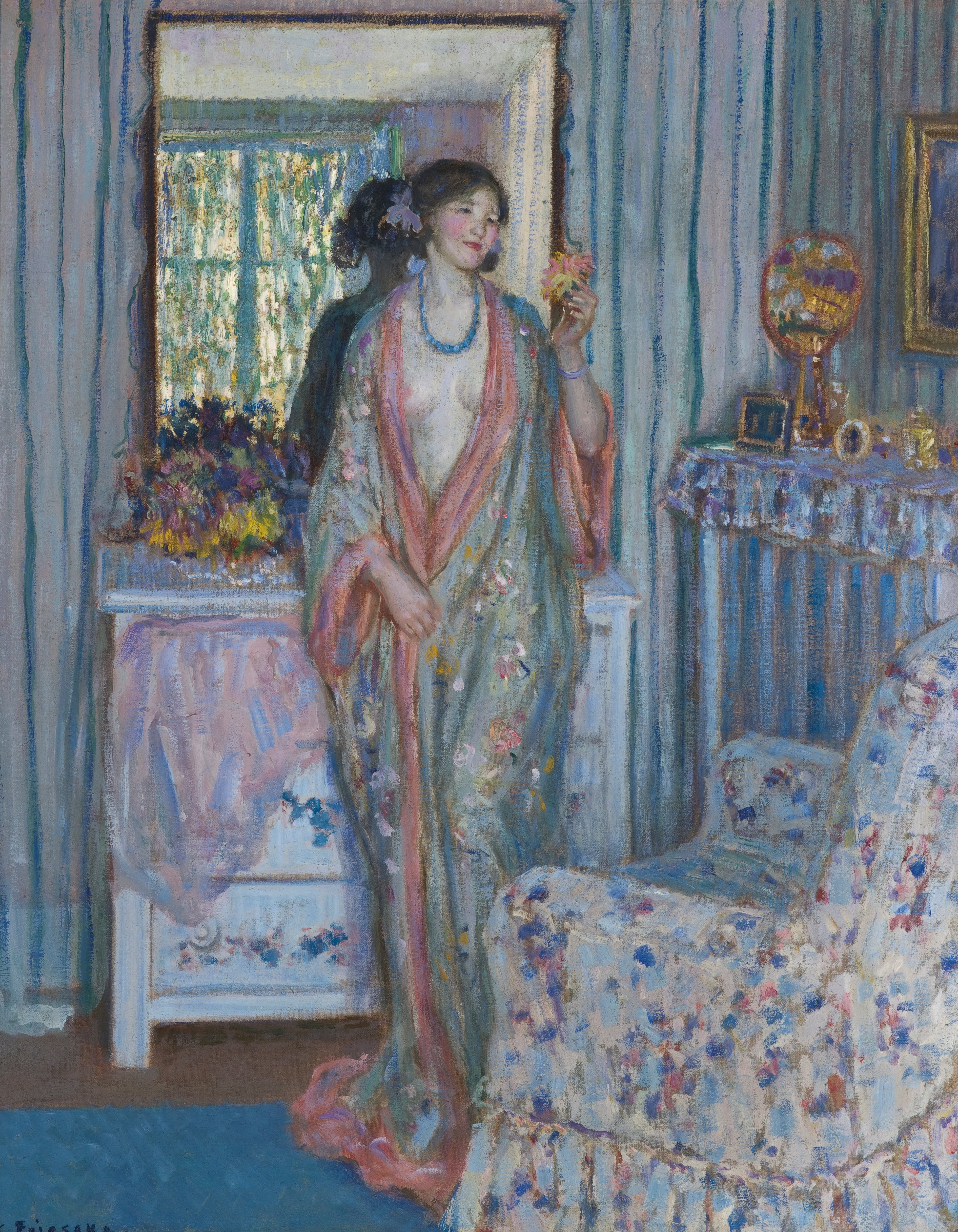 La Robe - Frederick Carl Frieseke - Alpha Reproduction