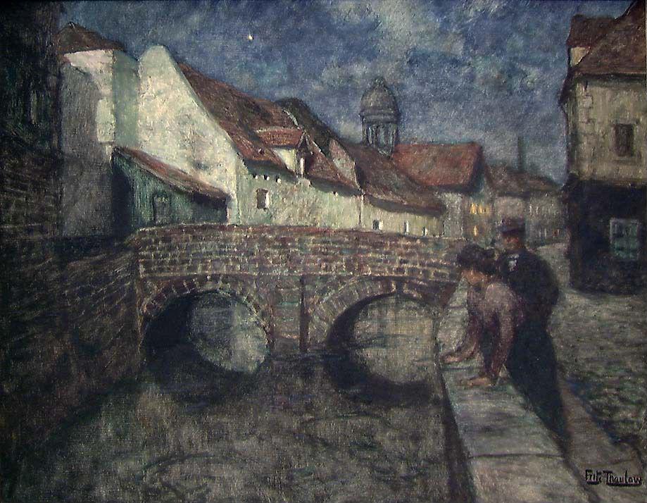 Minuit à Amiens - Frits Thaulow