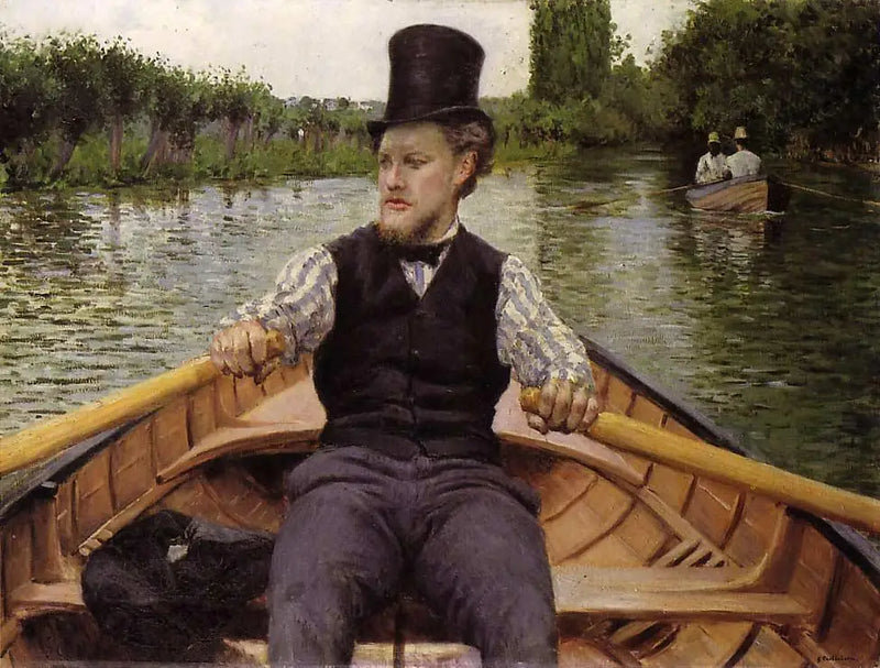 De Bootpartij - Gustave Caillebotte