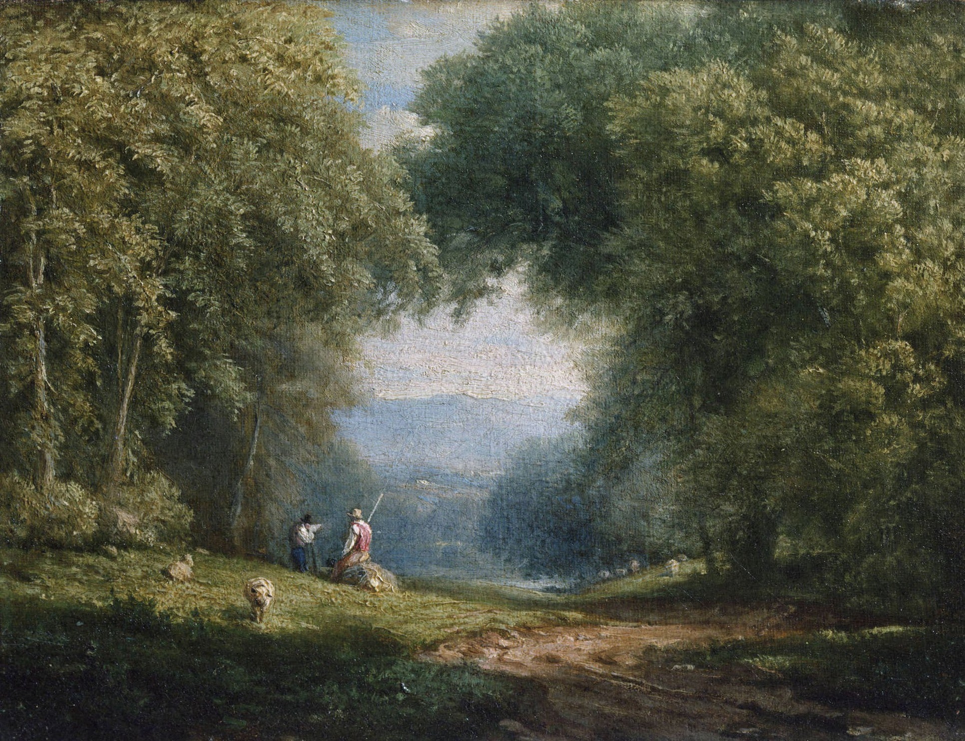 Scène pastorale - George Inness