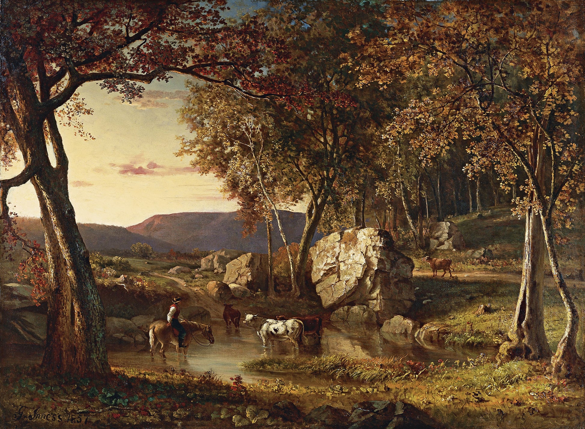 Jours d'été - George Inness